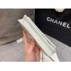 Chanel phone holder gold metal white bag
