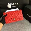 Fashion Classic Chanel Lambskin Flap Shoulder Bag Red A01112 VS00699