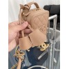 Chanel vanity phone case beige