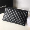 Chanel Palm print calfskin clutch 002