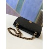 Chanel vintage medium flap bag gold hardware