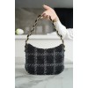 Chanel maxi hobo tweed bag