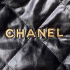 Chanel backpack black leather AS3133