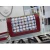 Chanel flap bag red 25cm