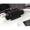 Chanel handbag purse Clutch caviar gold buckle 10218184