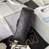 Chanel 22B Mini CF handle black bag