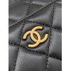Chanel 22B woc logo gold chain bag