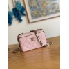 Chanel vanity pink caviar COCO letter small/ mini bag