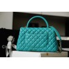 Chanel Coco Handle Blue Large Caviar Bag