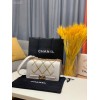 Chanel Leboy White Flap Bag 25cm