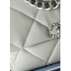 Chanel 19 flap bag Grey - silver hardware