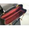 Chanel shopping bag V quilter black leather