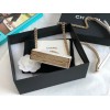 Chanel mini boy 22A gold bag