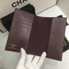 Chanel caviar gold hardware passport holder
