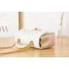 Chanel handle mini flap bag colorful 20cm