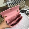 Chanel Chevron Trendy CC Flap Top Handle Pink Bag