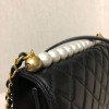 Chanel Woc Pearl rhombic Classic Flap Bag