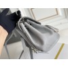 Chanel grey calfskin backpack