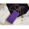 Chanel Phone Purse purple