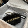 Chanel Shearling Lambskin Black