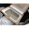 Chanel mini boy 22A gold bag