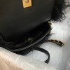 Chanel Shearling Lambskin Black