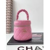 Chanel CC vanity pink 2 way bag