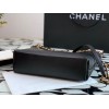 Chanel Calfskin Chain Shopping Bag AS2374 Black