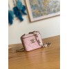 Chanel vanity pink caviar COCO letter small/ mini bag