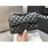 Chanel flap bag all black small size 20