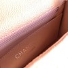 Chanel 20cm Classic Flap Bag Pink Caviar Leather sliver&gold hardware