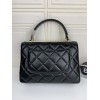 Chanel Trendy CC Flap Top Handle Bag with Gold Hardware
