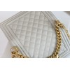 Chanel Boy bag Small size in white