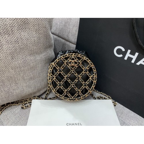 Chanel Round Mini Small Chain Crossbody Bag