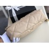 Chanel 19 Flap Medium Bag Beige