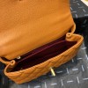 Chanel Coco Grained Calfskin Flap Bag 24cm