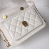 Chanel Flap Bag white AS0074