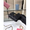 Chanel Lambskin Card Holder Black AP2397