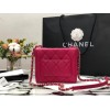 Chanel Lambskin Small Dinner Pink Bag AS2877