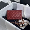 Chanel WOC Caviar Leather in Red