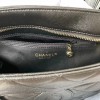 Chanel tote shopping CC beige leather black bag