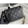 Chanel 22A Mini Caviar Black Flap Bag