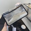 Chanel Transparent pearl sand bag Black