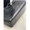 Chanel Soft Calfskin Shopping Bag Top Handle Black
