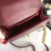 Designer Chanel Chevron Medium Boy Bag Burgundy A67086 VS06664
