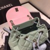 Chanel Grained Calfskin pink Backpack AS1371