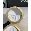 Chanel White Metal Leather Basket Ball