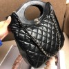 Chanel shopping tote bag with handle