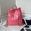 Chanel backpack pink leather AS3133