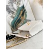 Chanel CF flapbag white 24k gold hardware large bag